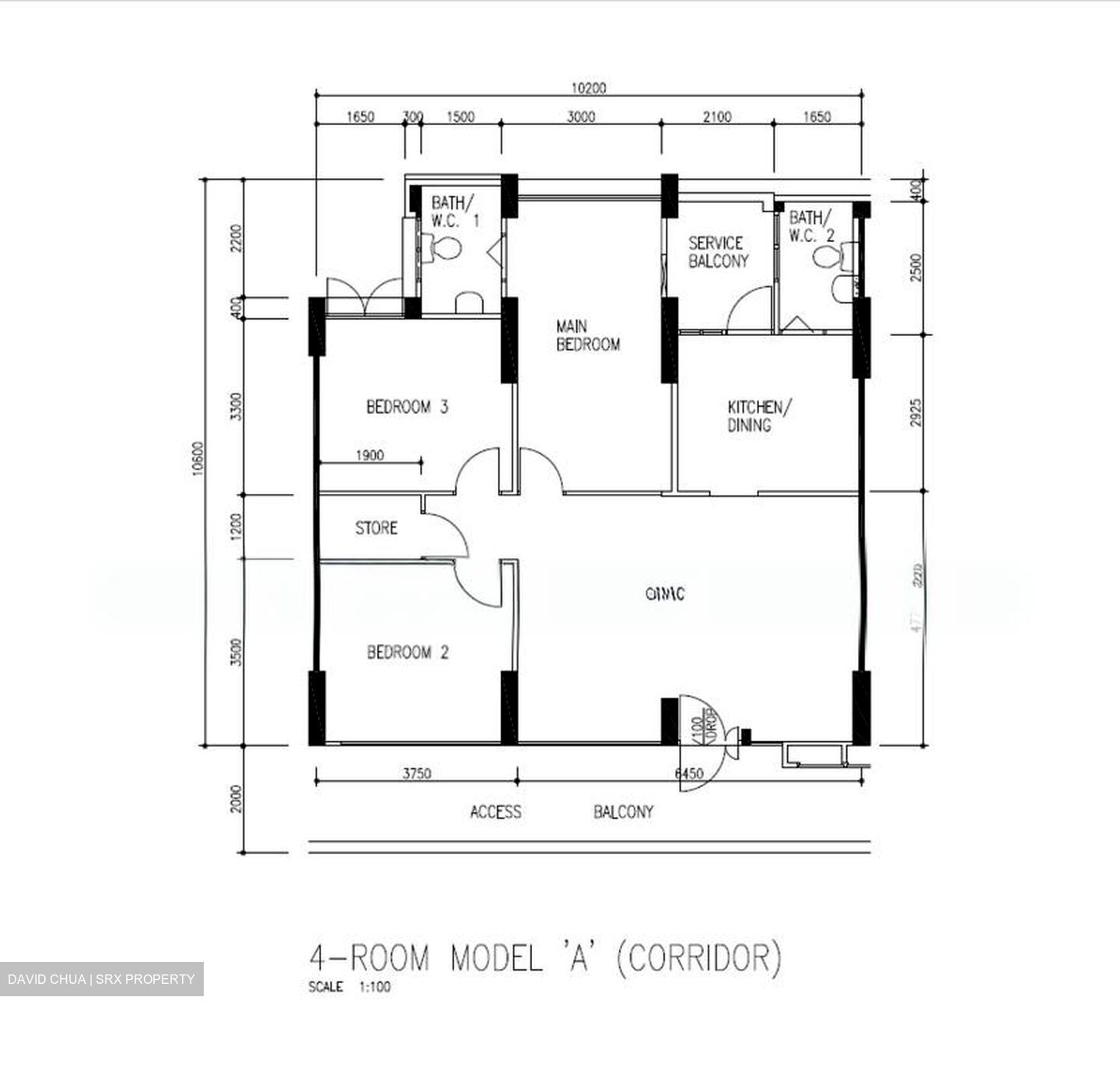 Blk 150 Jalan Teck Whye (Choa Chu Kang), HDB 4 Rooms #566155321